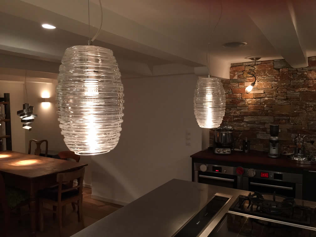 Glas Hanglamp Eettafel Keuken