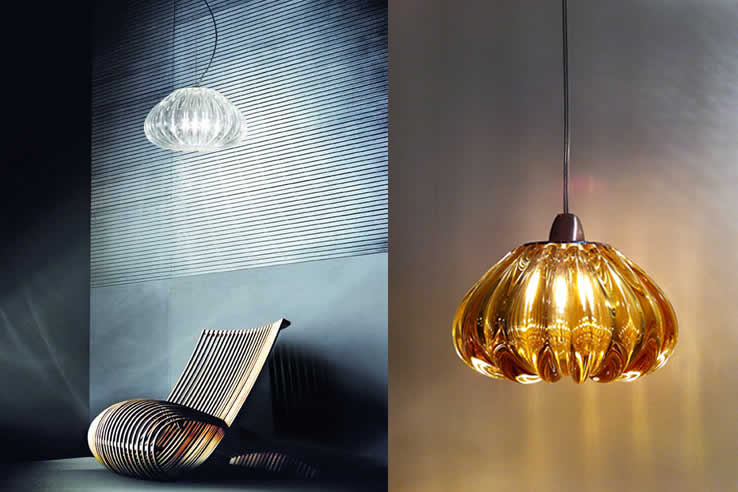Luxe Hanglampen Glas Design