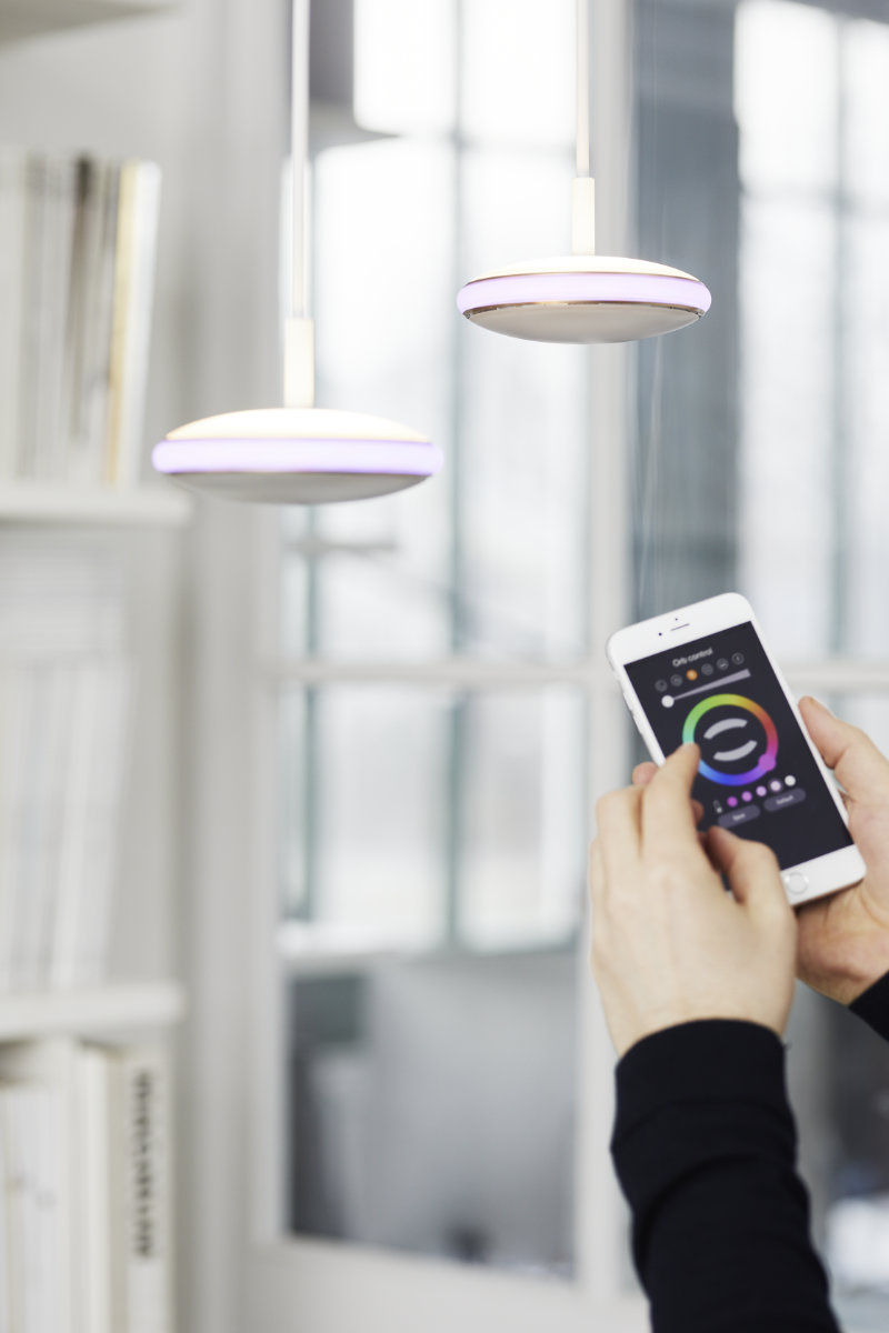 Shade Led Hanglamp Keuken App Mobiel Iphone