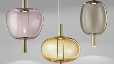 murano glas hanglamp kleur